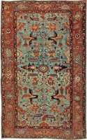 Antique Persian Heriz Rug