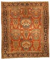 Antique Persian Heriz Rug