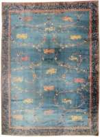 Oversized Antique Indian Rug