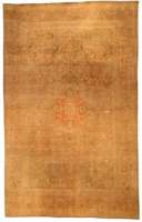 Antique Persian Kashan Rug