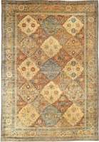 Antique Persian Kirman Rug