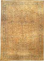 Antique Persian Kirman Rug