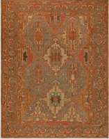 Antique Persian Baktiari Rug