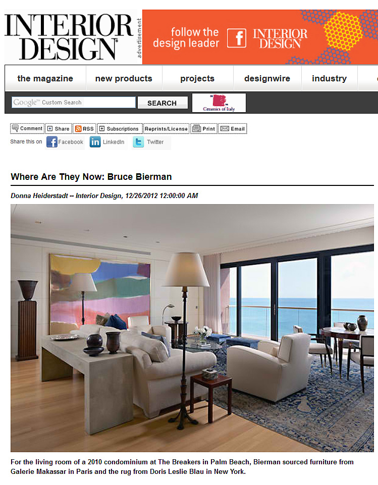 Interior Design, December 2012
