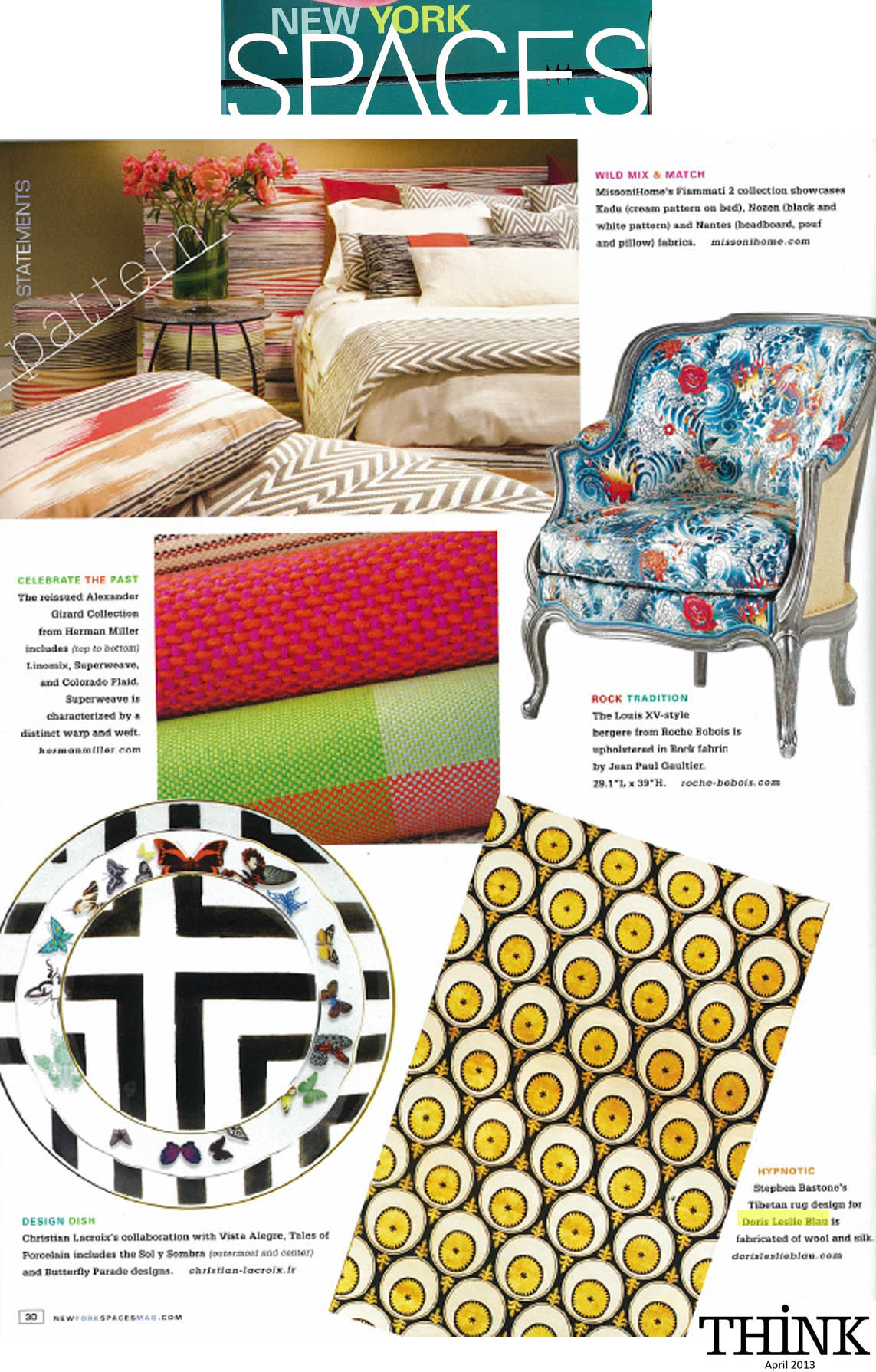 New York Spaces, April 2013