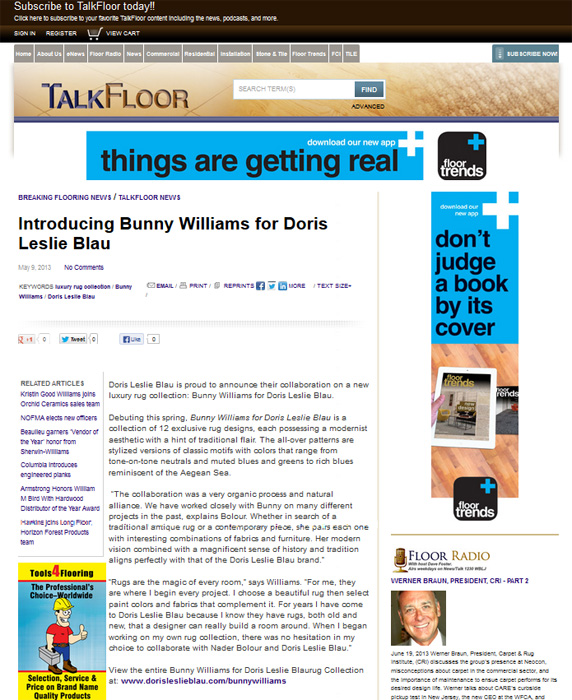 Floor Trends Magazine, May 2013