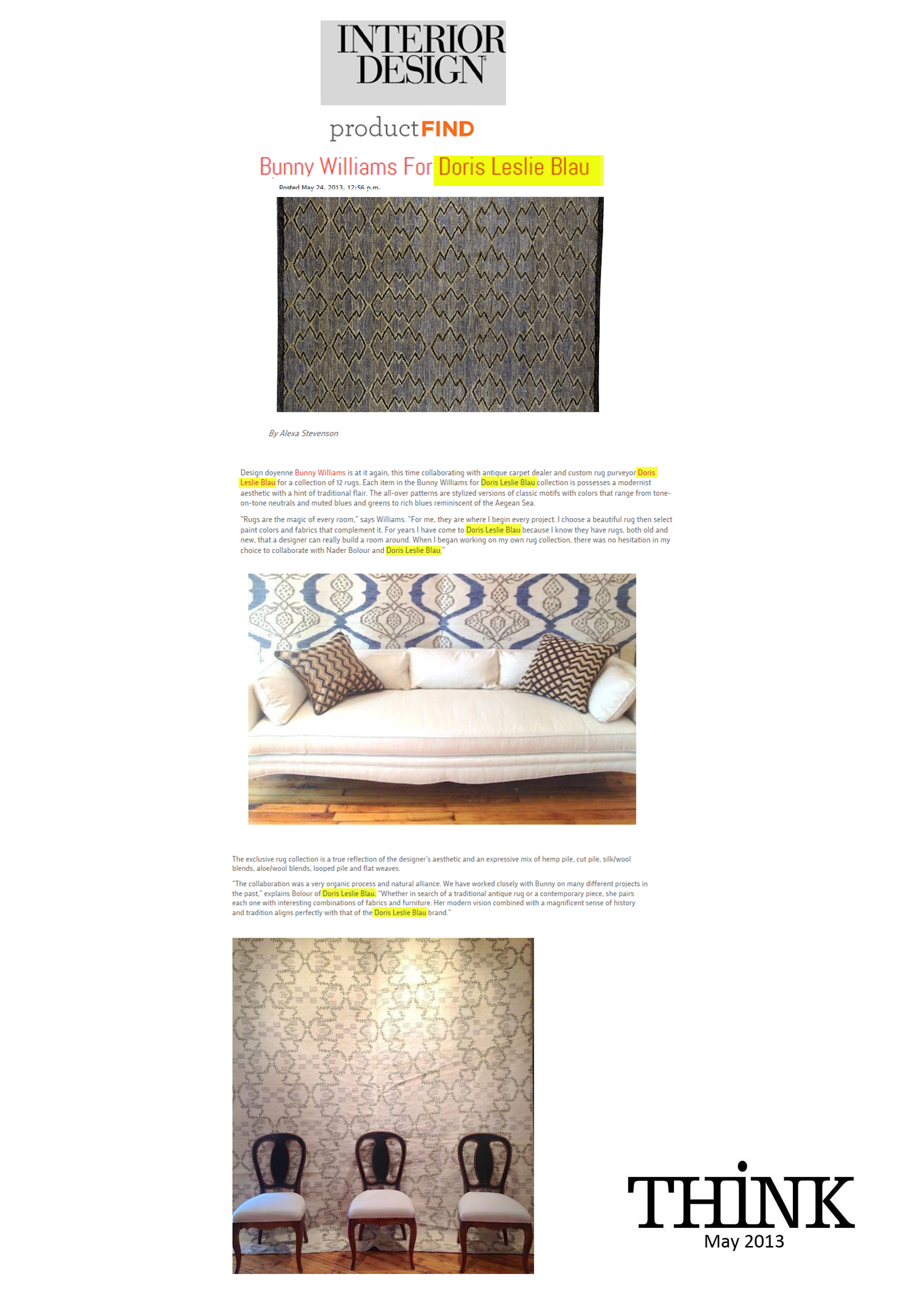 Interior Design, May 2013