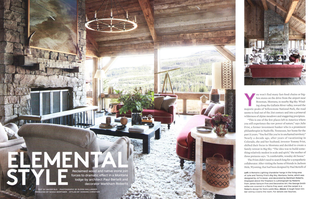 Architectural Digest, June 2013
