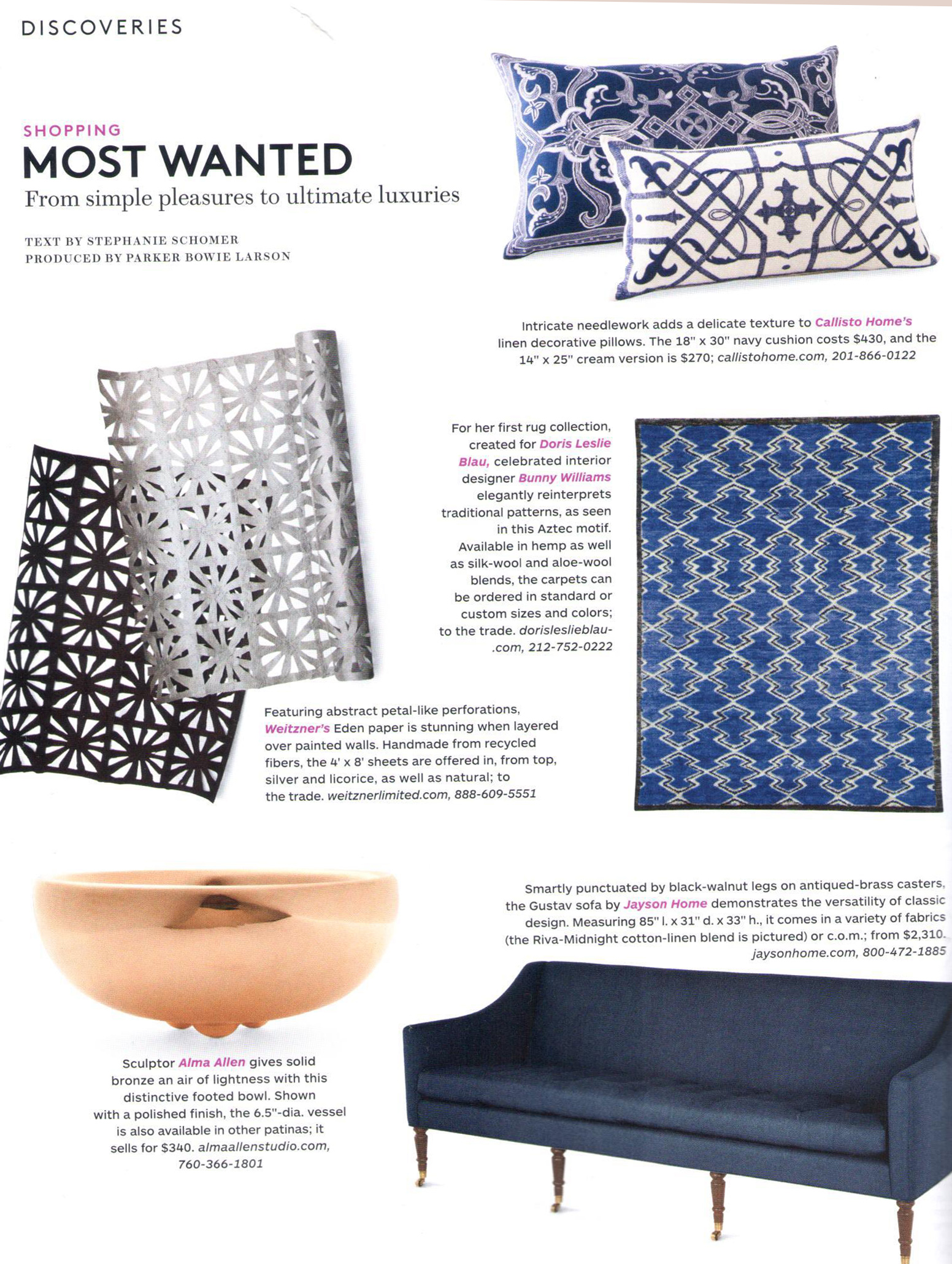 Architectural Digest, June 2013