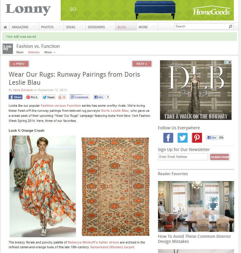 Lonny, September 2013