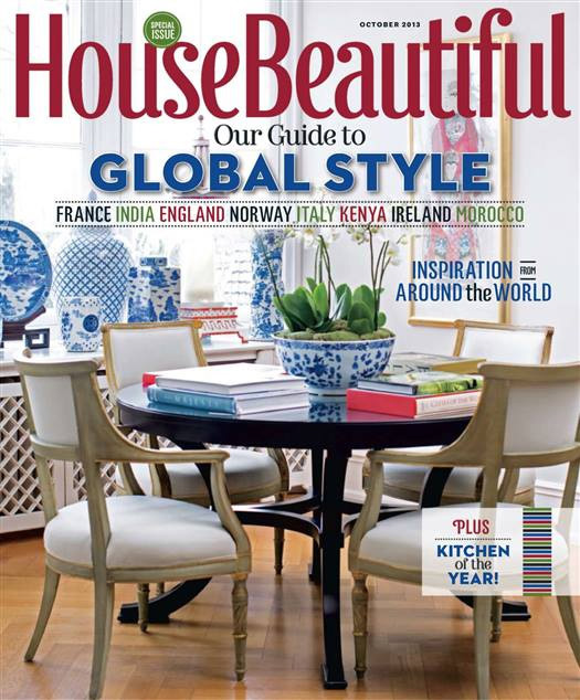 House Beautiful, October 2013