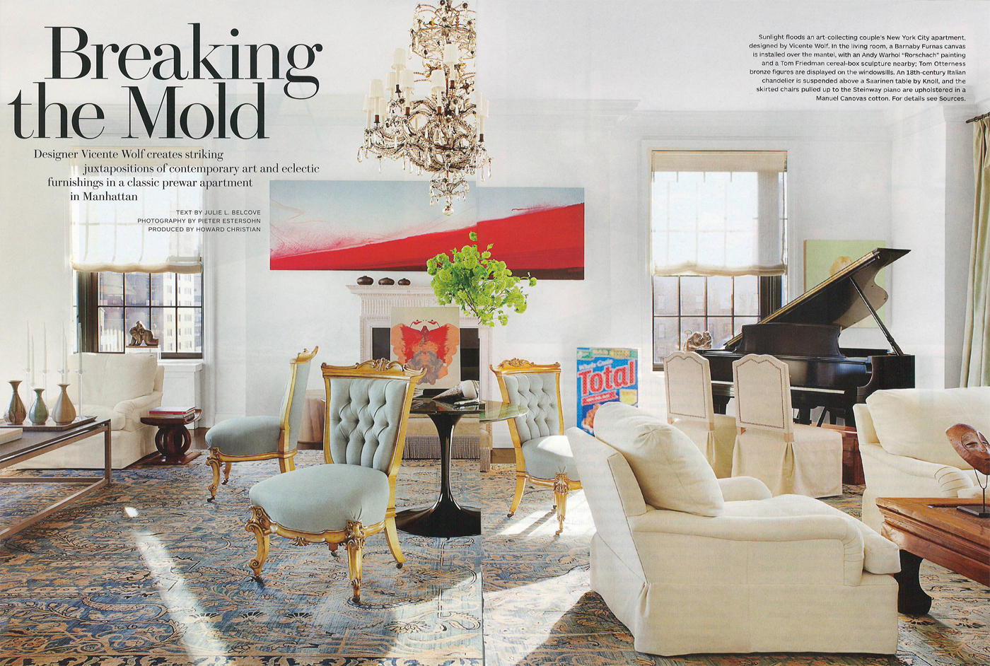 Architectural Digest, January 2013
