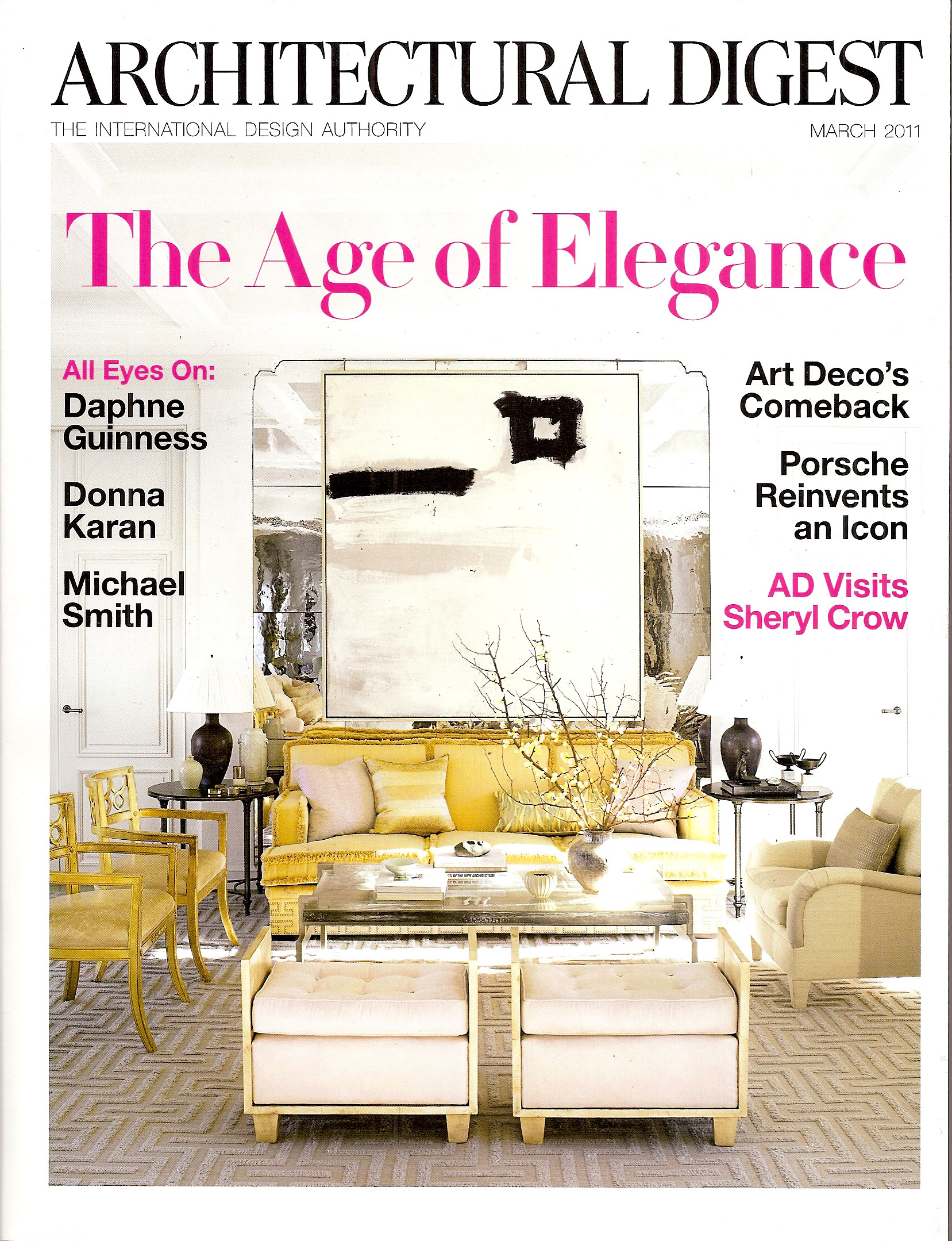Architectural Digest, March 2011