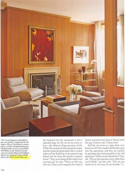 Architectural Digest, April 2006, p. 7