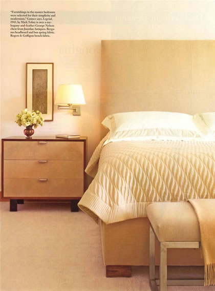 Architectural Digest, April 2006, p. 8