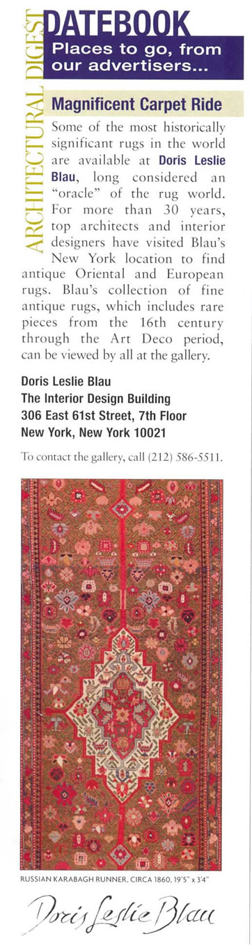 Architectural Digest, April 2006, p. 9