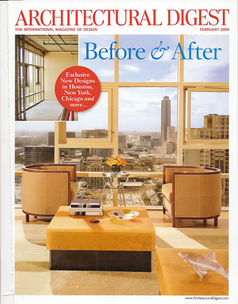 Architectural Digest, February 2009