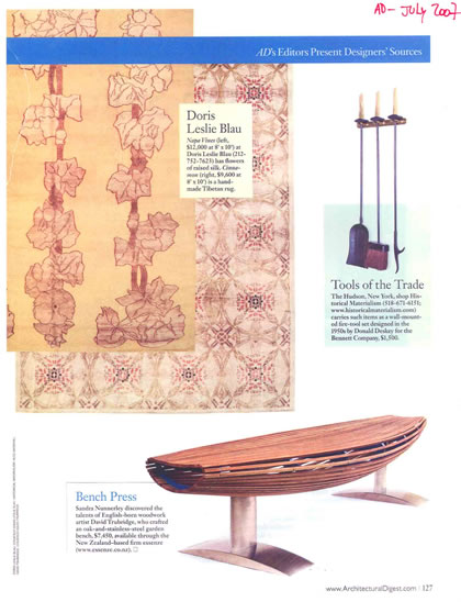 Architectural Digest, July 2007, p. 5