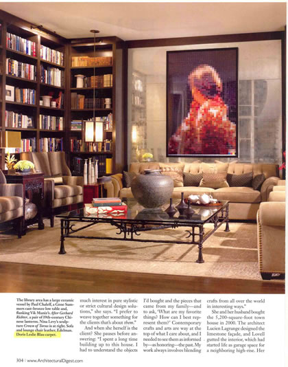 Architectural Digest, September 2007, p. 2