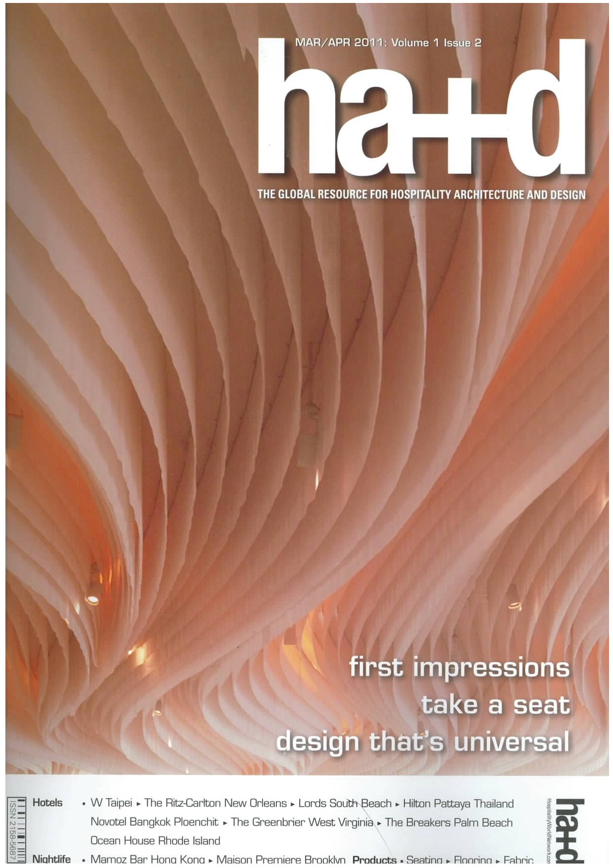 ha+d, March/April 2011, Volume 1, Issue 2