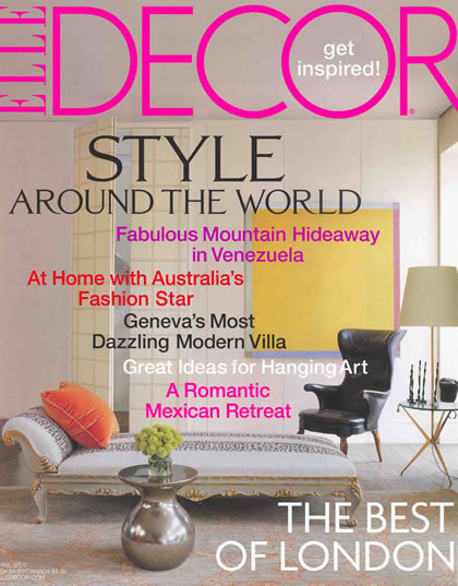 Elle Decor, April 2007