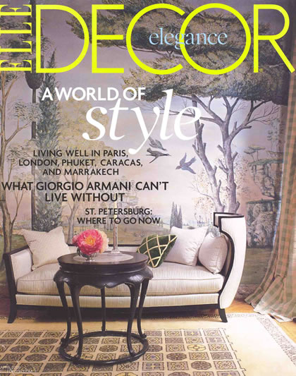 Elle Decor, April 2008