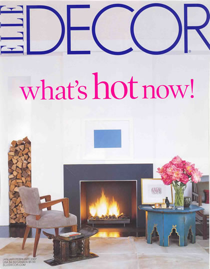 Elle Decor, January 2007
