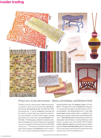 Elle Decor, June 2007, p. 3