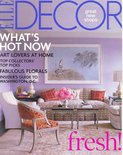 Elle Decor, March 2008