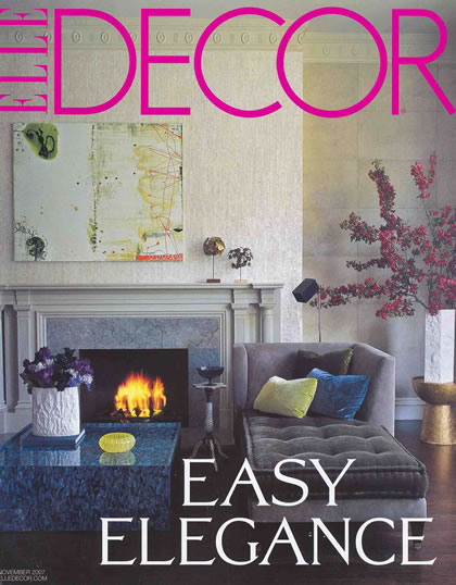 Elle Decor, November 2007