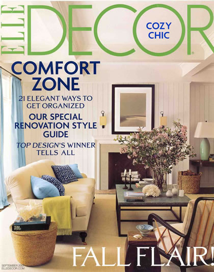 Elle Decor, September 2007