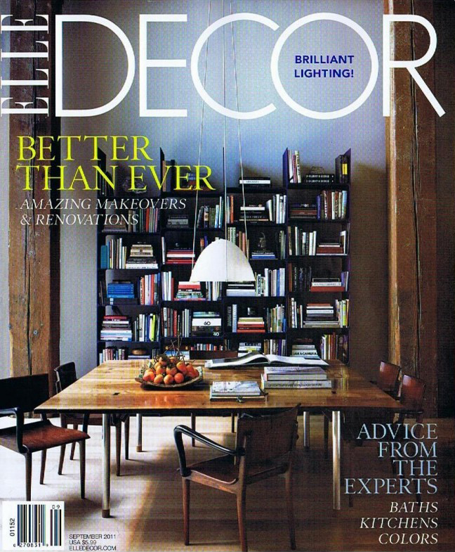 Elle Decor, September 2011