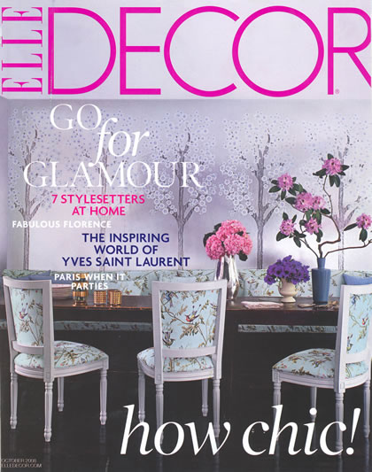 Elle Decor, October 2008
