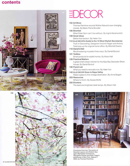 Elle Decor, September 2008