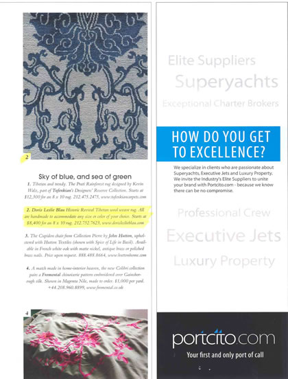 Robb Report, January 2008, p. 2