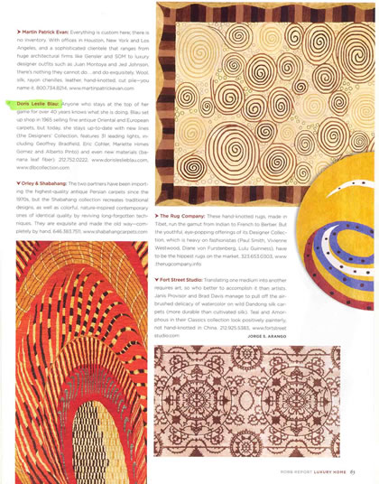 Robb Report (Summer), June 2007, p. 2