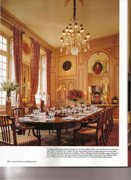 Architectural Digest, September 2009, p. 6