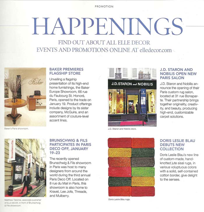 Elle Decor, April 2012
