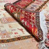 7 x 9 Persian kilim rug made of pure silk shamlu pattern bohemian kelim area rug high class traditional Persian area rug