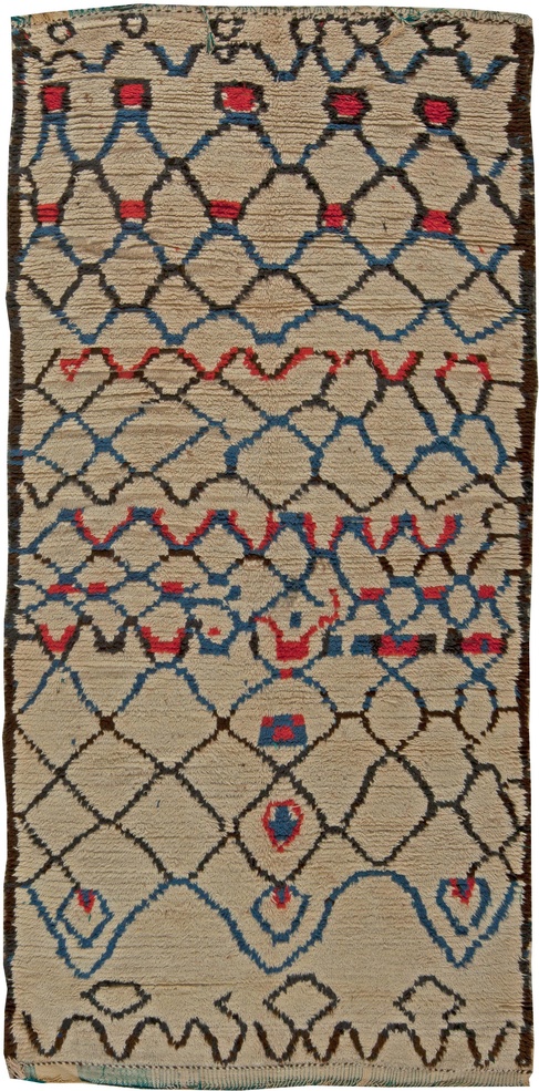 Vintage Moroccan rug 10x5 bb5759