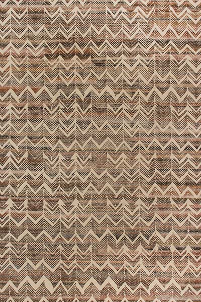 Contemporary modern high low pile18x12 n1144