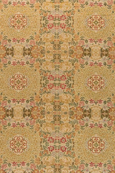 Modern carpet basserabian modern wool floral 12x10 n11386