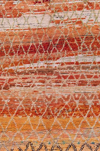 Vintage Moroccan rug bb6217