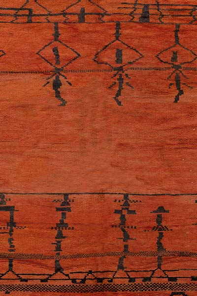 Vintage Moroccan rug bb6211