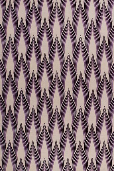Contemporary design rug purple beige15x10 n11409