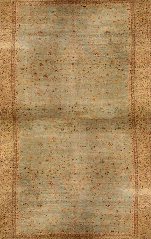 Oversized antique Persian sarouk rug002
