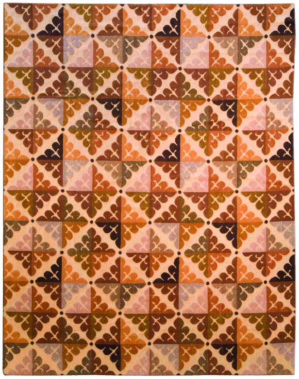 New carpets custom designer nader bolour dc nader bolour brown geometric n10645 10x8 %281%29