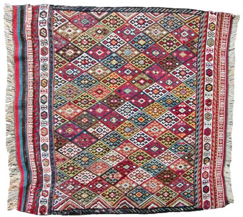Qashqa%e2%80%99i %ef%ac%82atwoven saddlebag face