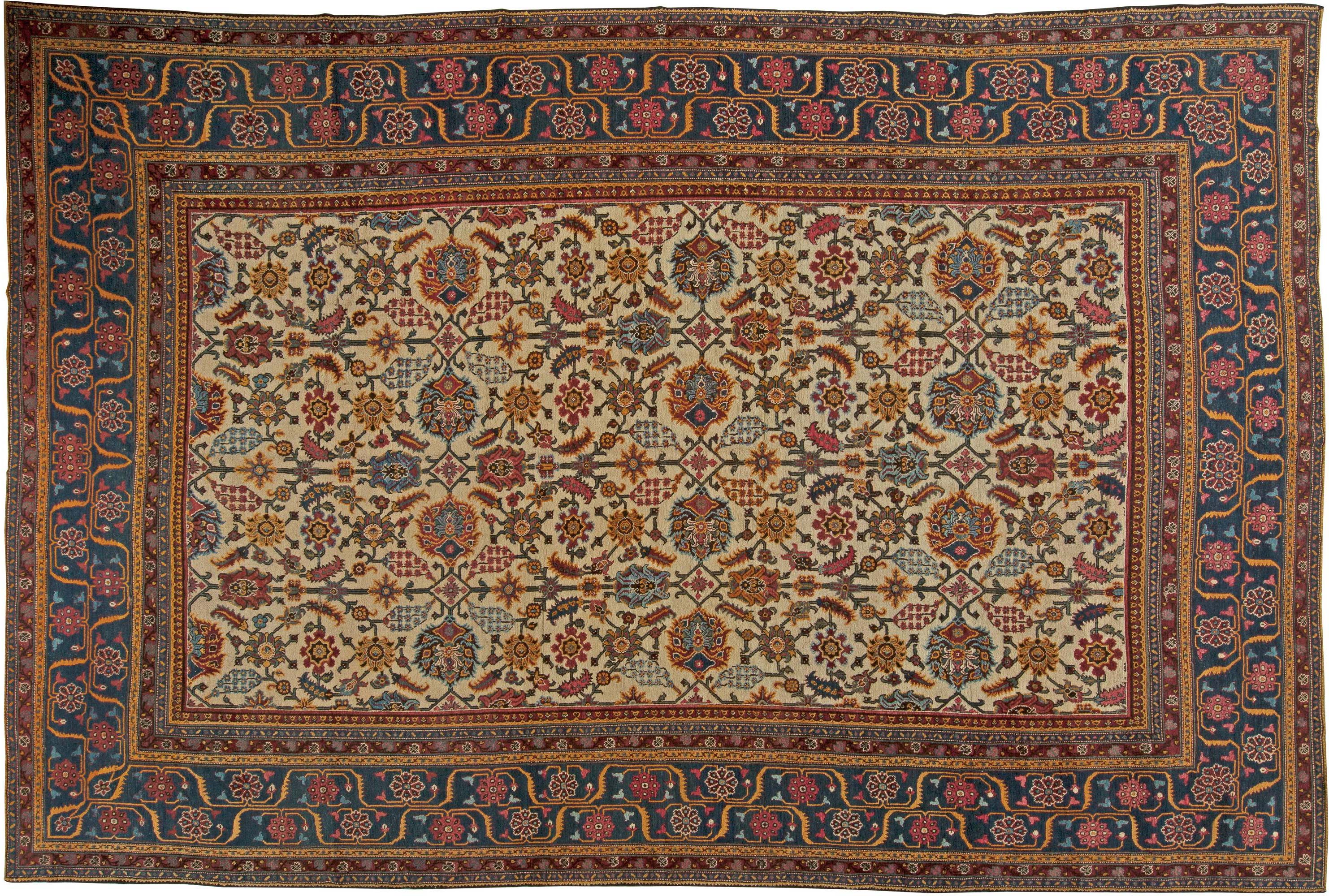 Antique Indian Rug BB5669 by DLB