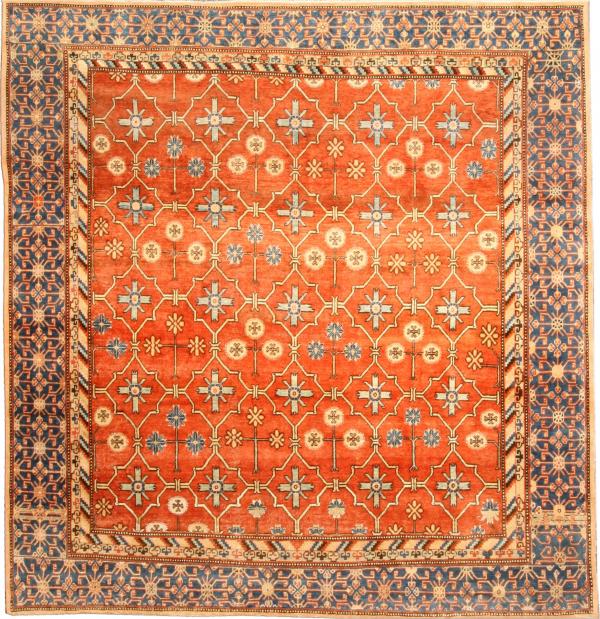An Antique Samarkand Rug, circa 1900 An Antique Samarkand Rug, circa 1900